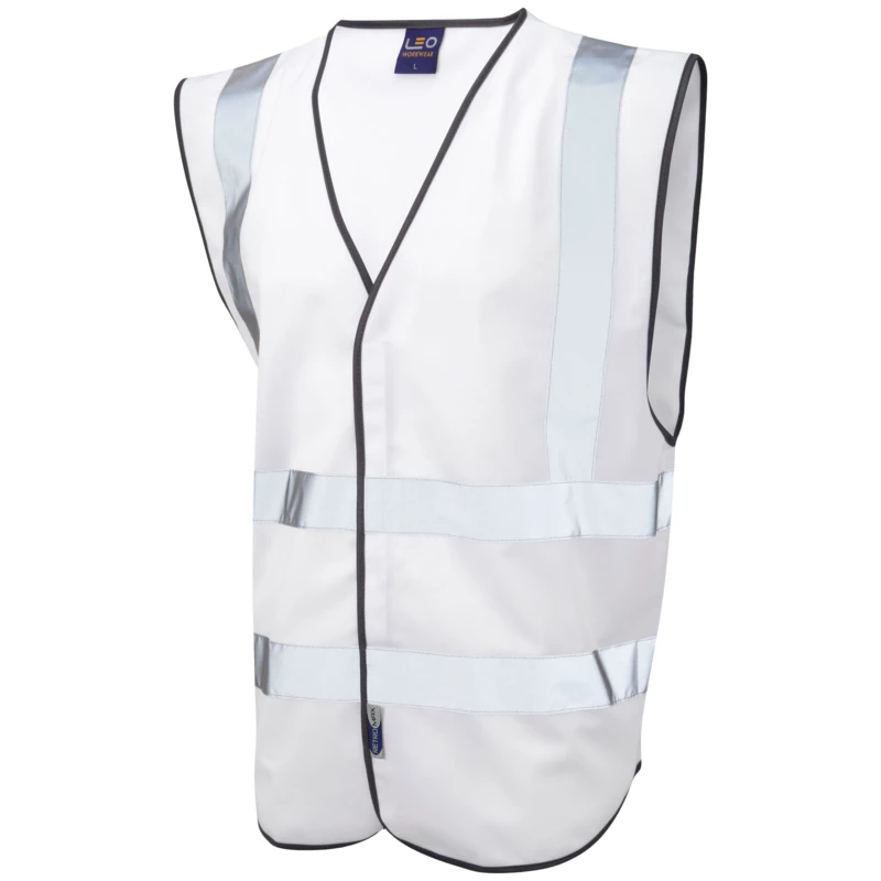 White high hot sale vis vest